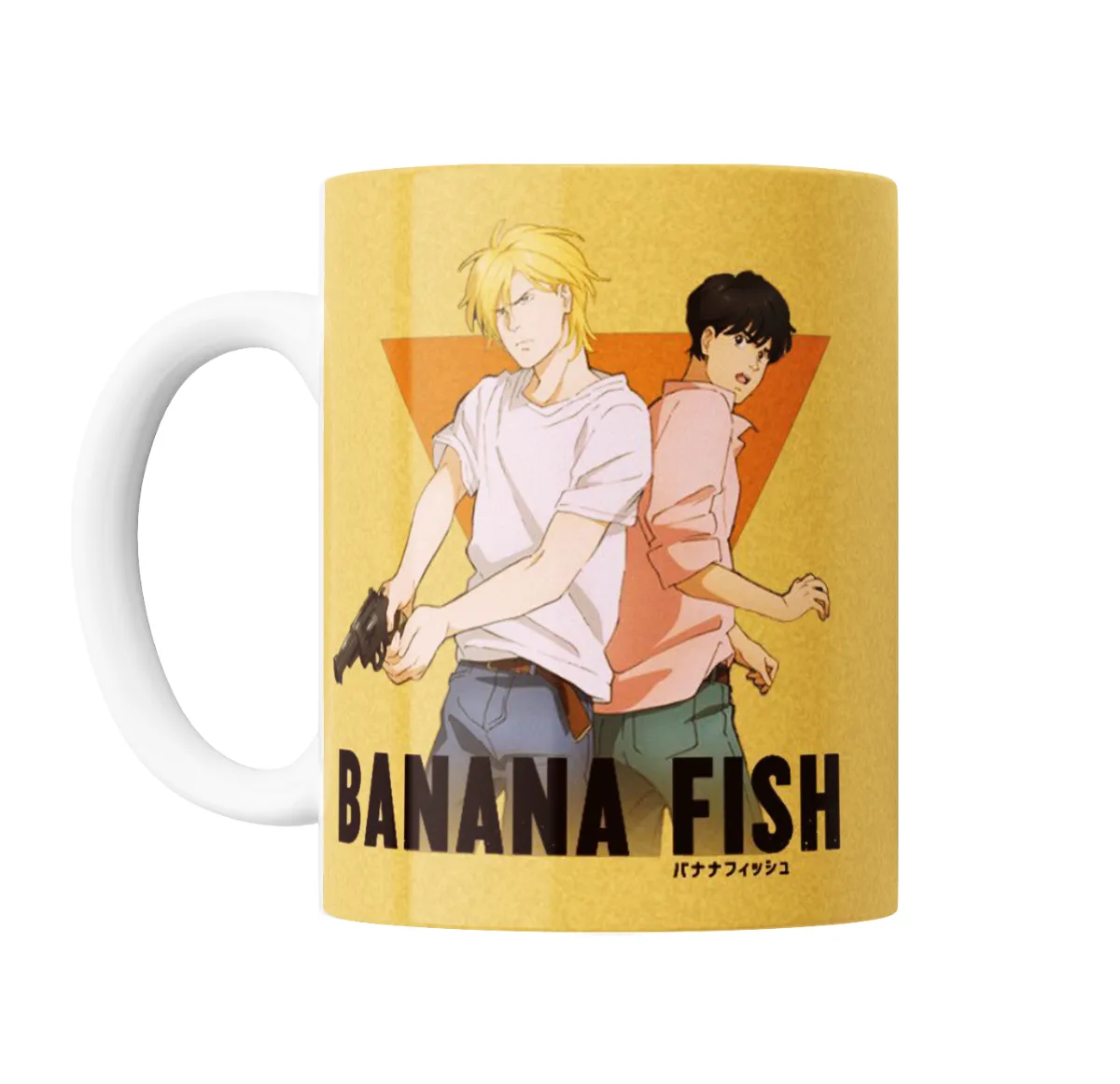 Taza de Cerámica Banana Fish Ash y Eiji - vista 2