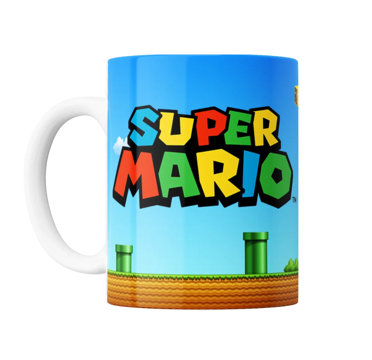 Taza de Cerámica Mario Bros Mario, Luigi, Peach y Yoshi - vista 2
