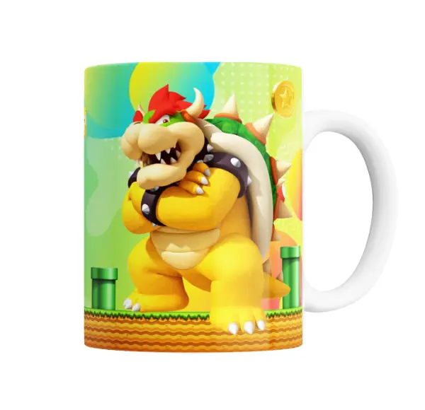 Taza de Cerámica Mario Bros Bowser