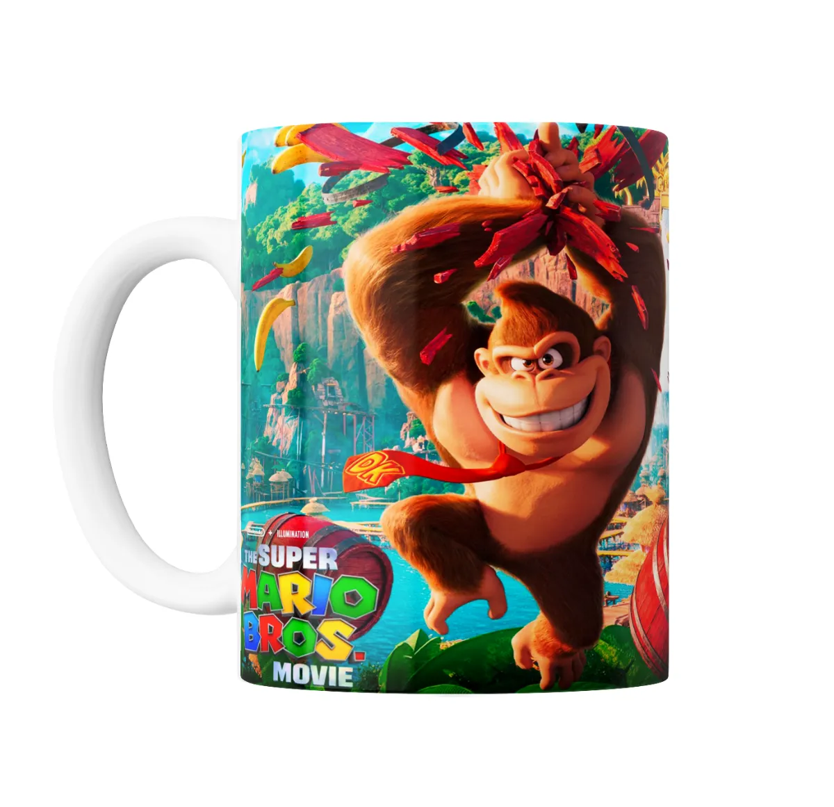Taza de Cerámica Mario Bros Donkey Kong Película - vista 2