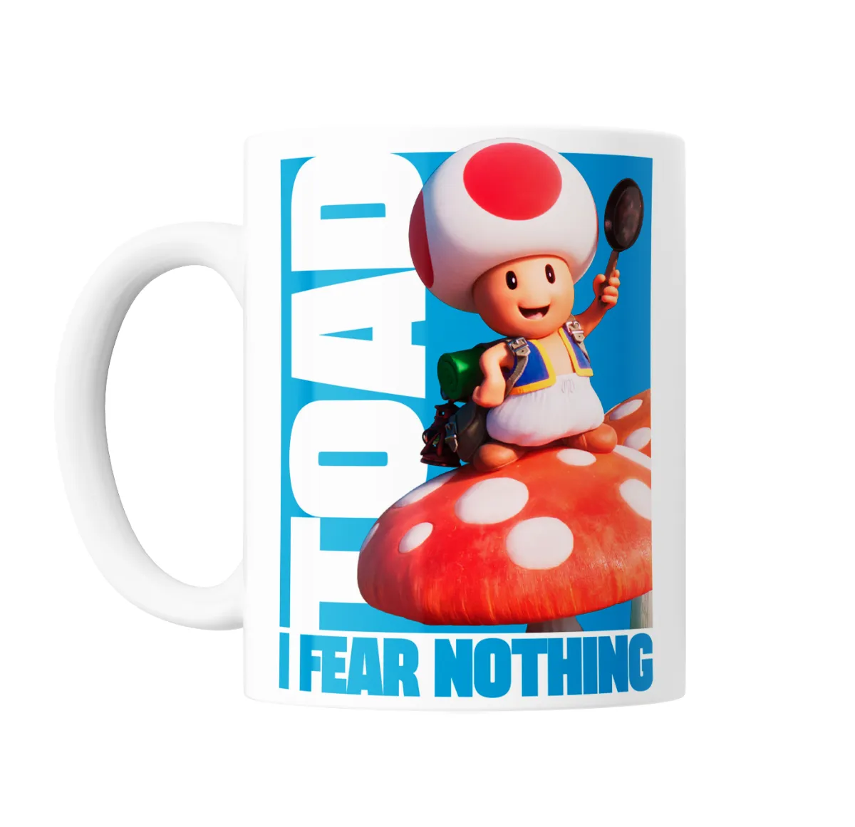 Taza de Cerámica Super Mario Bros Toad Fear Nothing - vista 2