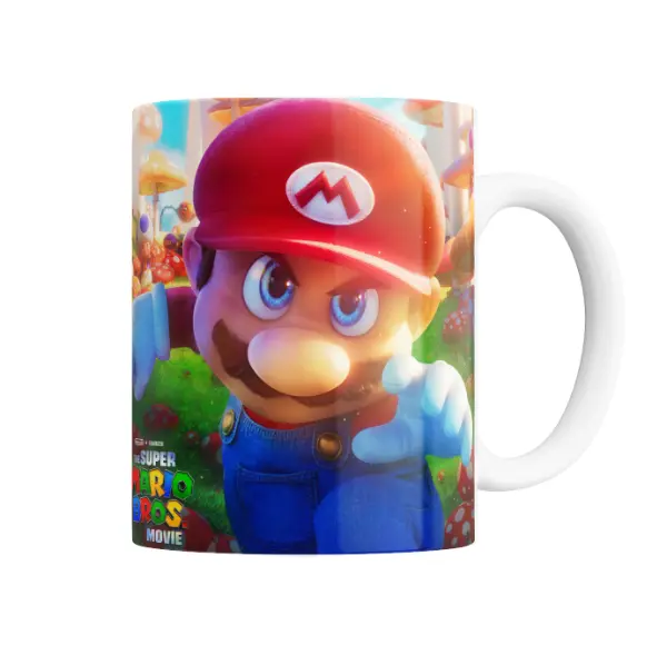 Taza de Cerámica Mario Bros Película Mario