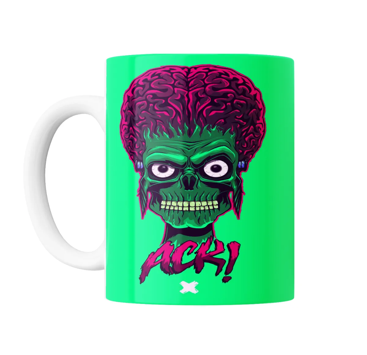 Taza de Cerámica Mars Attacks Marciano ACK! - vista 2