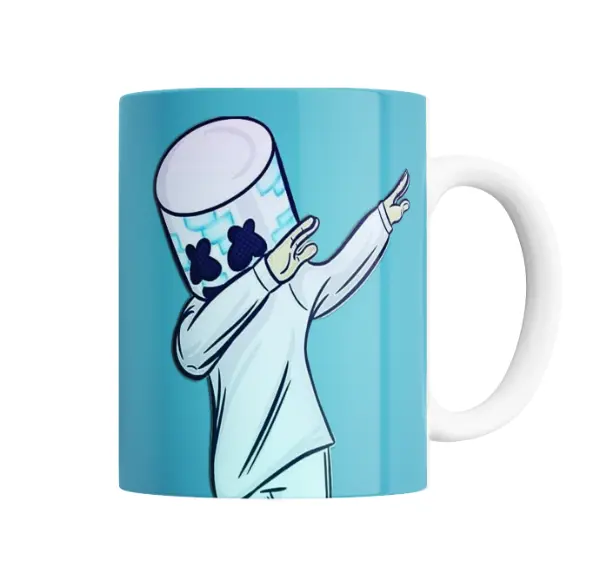 Taza de Cerámica Marshmello Dab