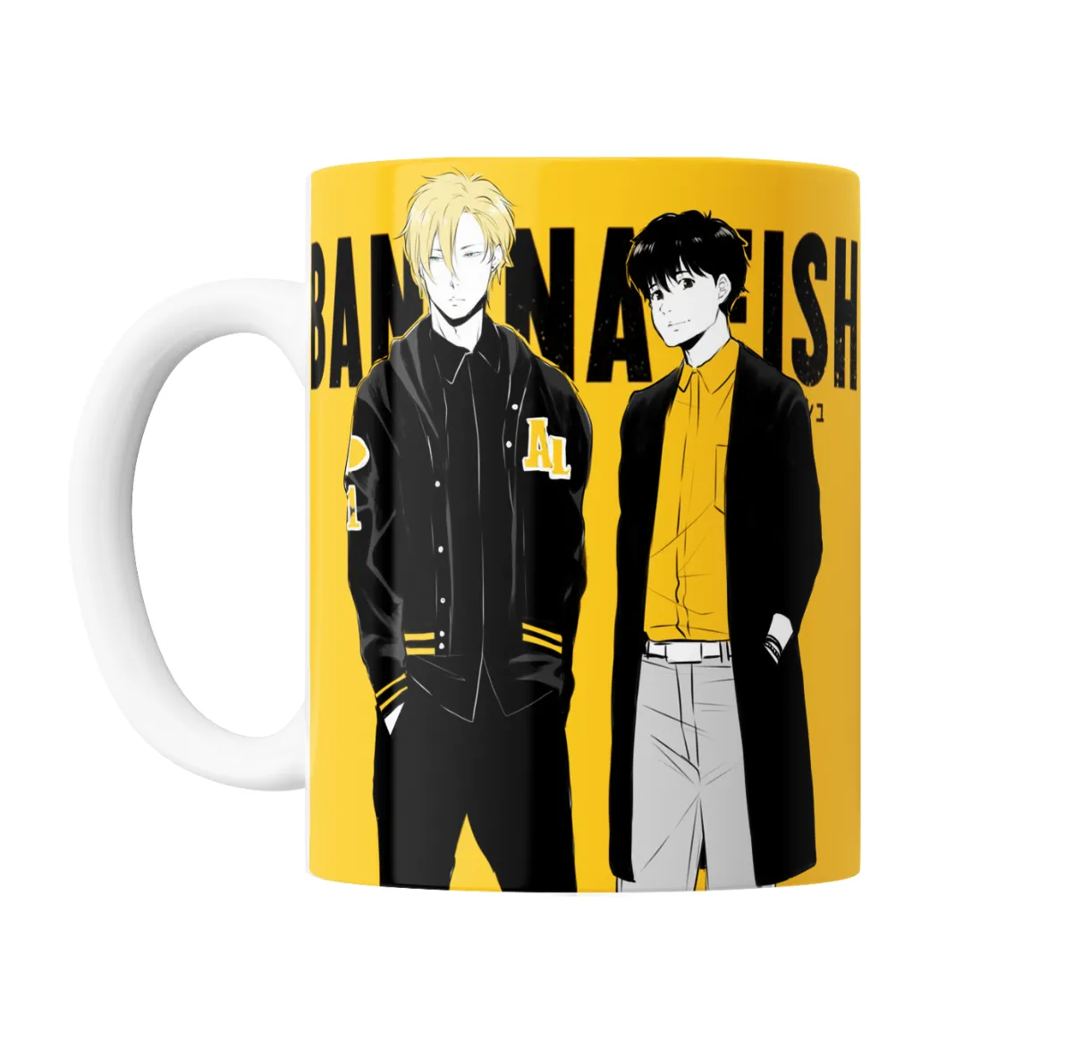 Taza de Cerámica Banana Fish Ash y Eiji - vista 2
