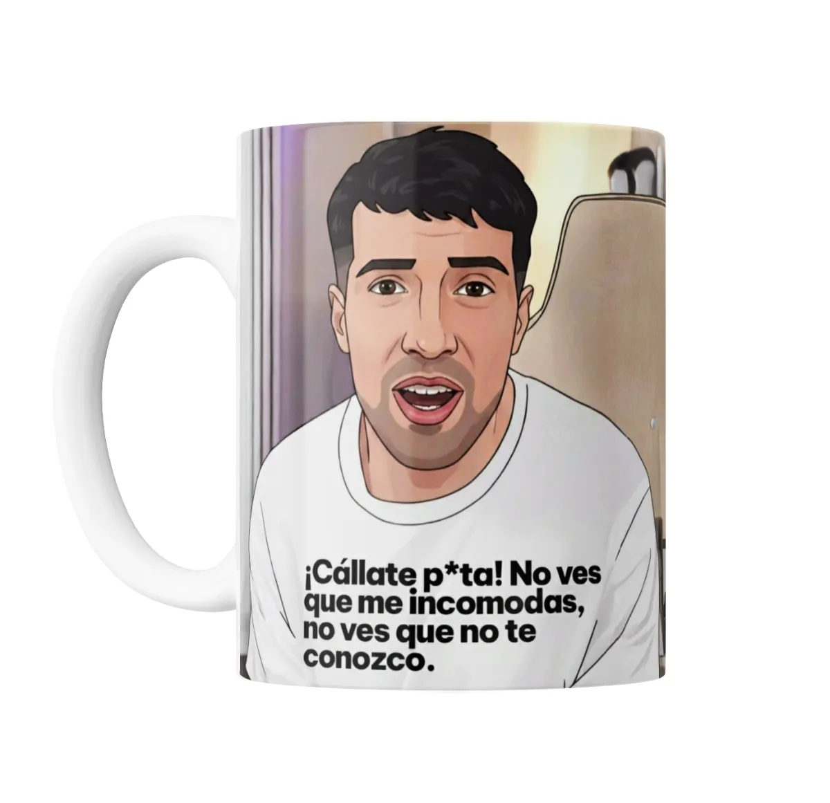 Taza de Cerámica Martin Cirio No Ves Que Me Incomodas - vista 2