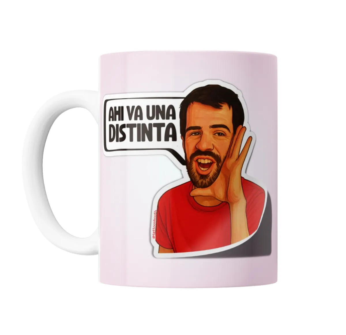 Taza de Cerámica Martin Cirio Ahi Va Una Distinta - vista 2