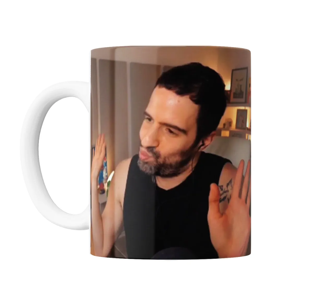 Taza de Cerámica Martin Cirio Gesticulando - vista 2