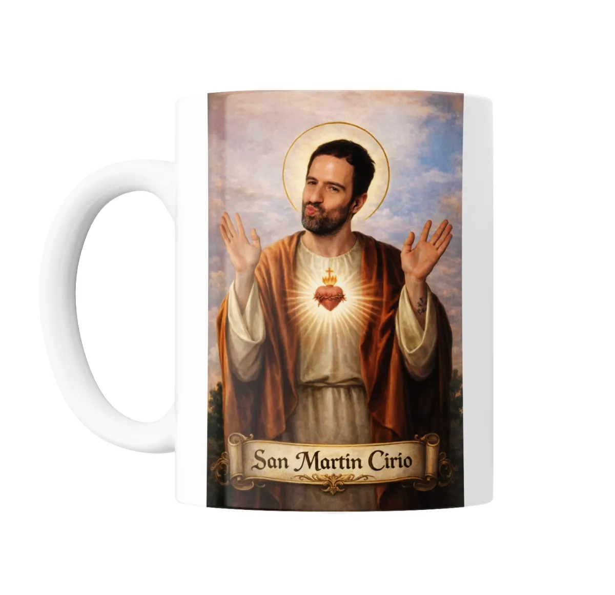 Taza de Cerámica Martin Cirio San Martín Cirío Sagrado Corazón - vista 2