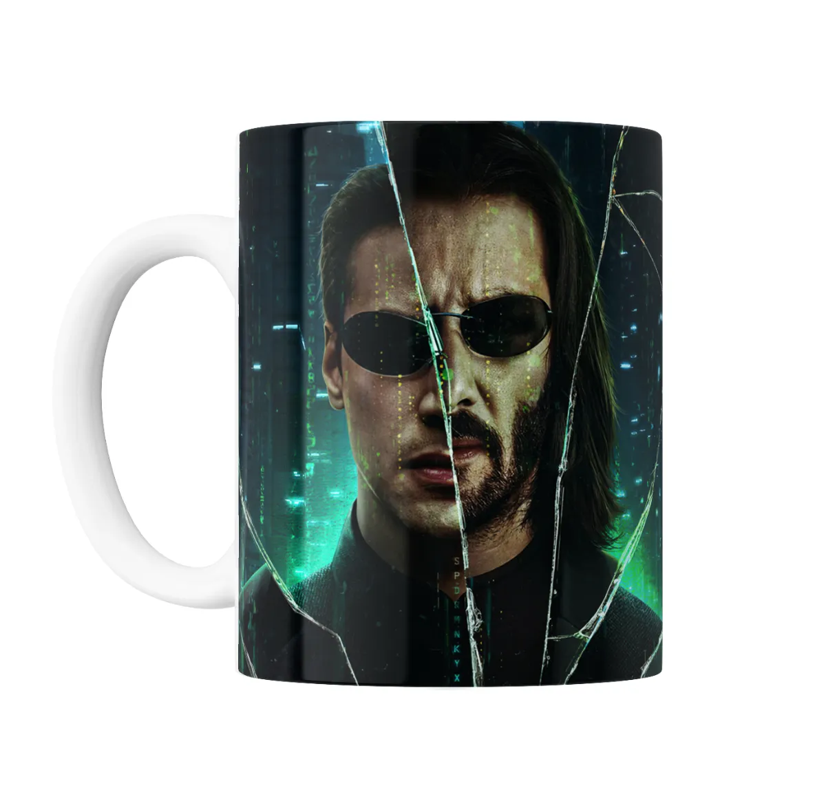 Taza de Cerámica Matrix Neo Vidrio Roto - vista 2