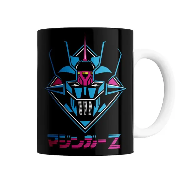 Taza de Cerámica Mazinger Z Cabeza Neon
