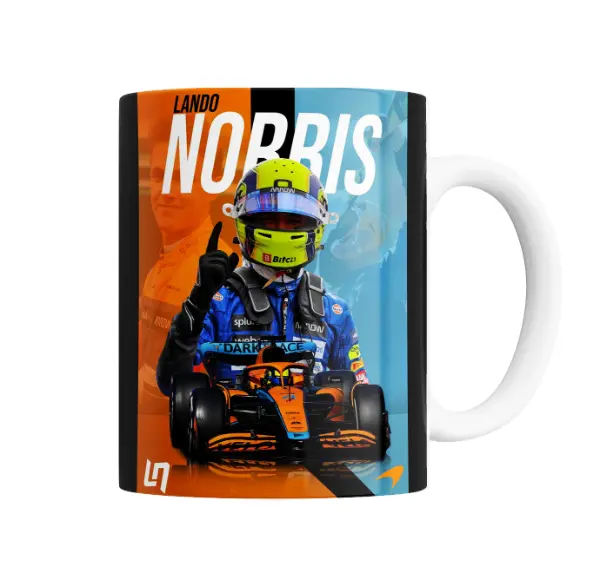 Taza de Cerámica McLaren Lando Norris Fórmula 1