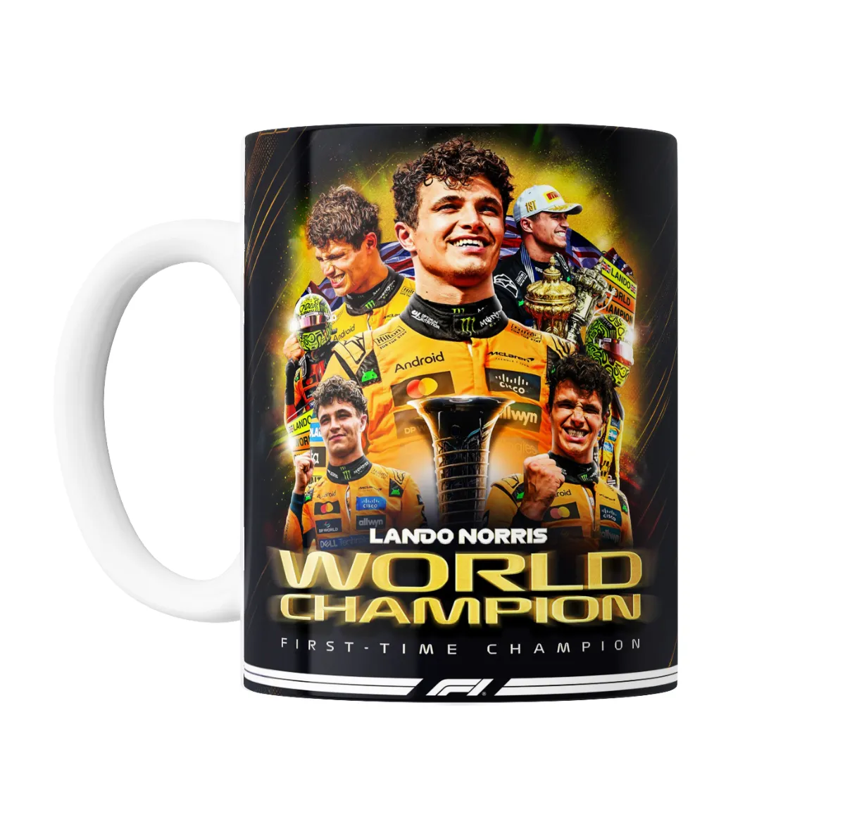Taza de Cerámica McLaren Lando Norris World Champion - vista 2