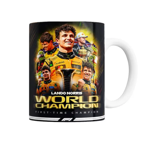 Taza de Cerámica McLaren Lando Norris World Champion