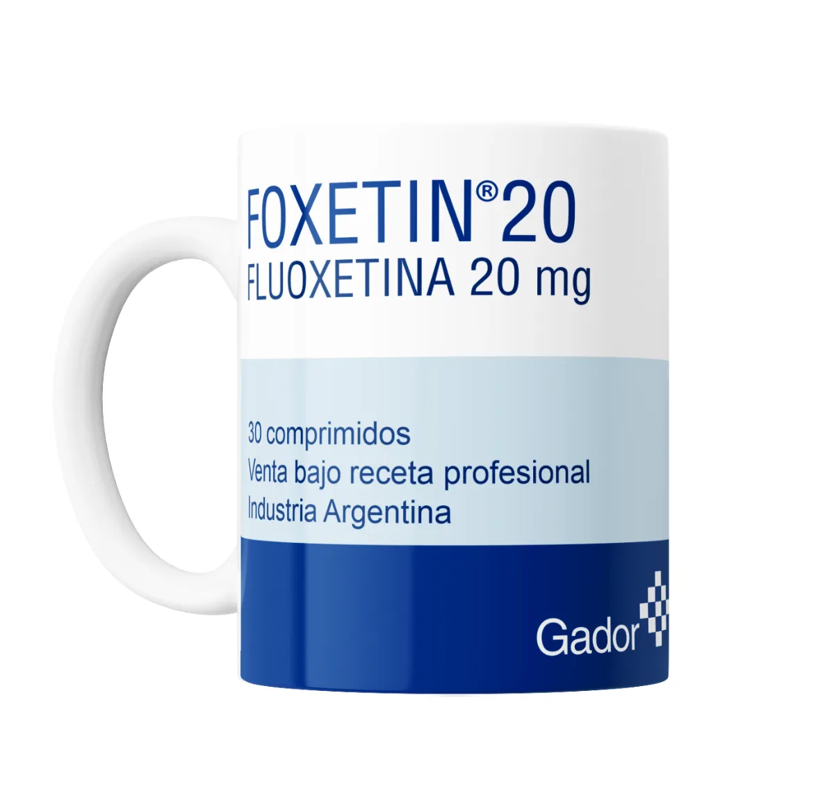 Taza de Cerámica Foxetin 20 Fluoxetina - vista 2
