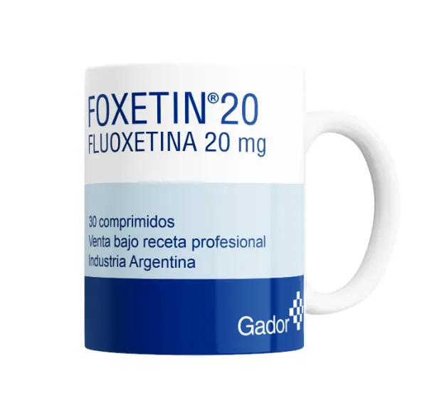 Taza de Cerámica Foxetin 20 Fluoxetina