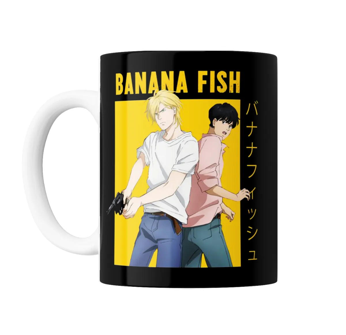 Taza de Cerámica Banana Fish Ash y Eiji - vista 2