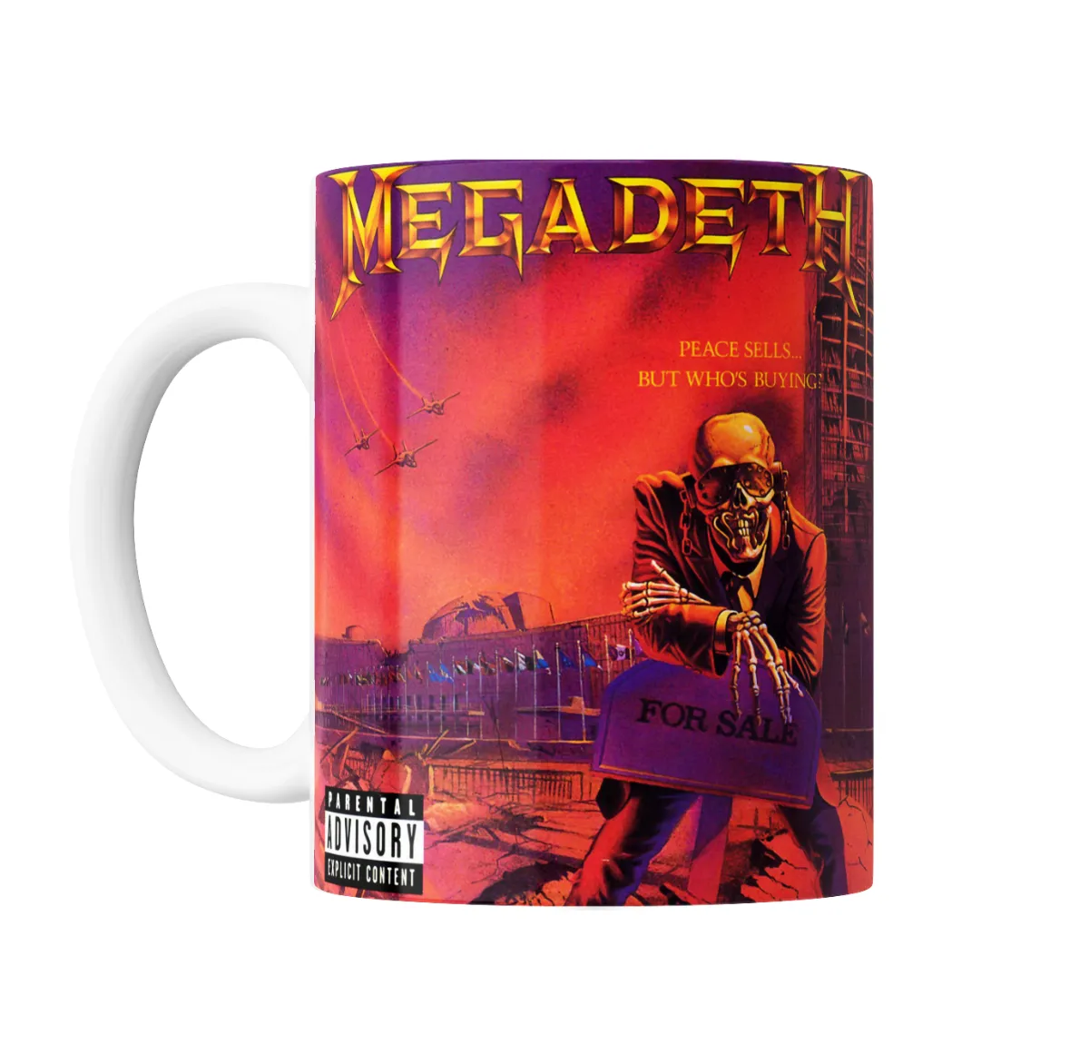 Taza de Cerámica Megadeth Peace Sells But Who's Buying - vista 2