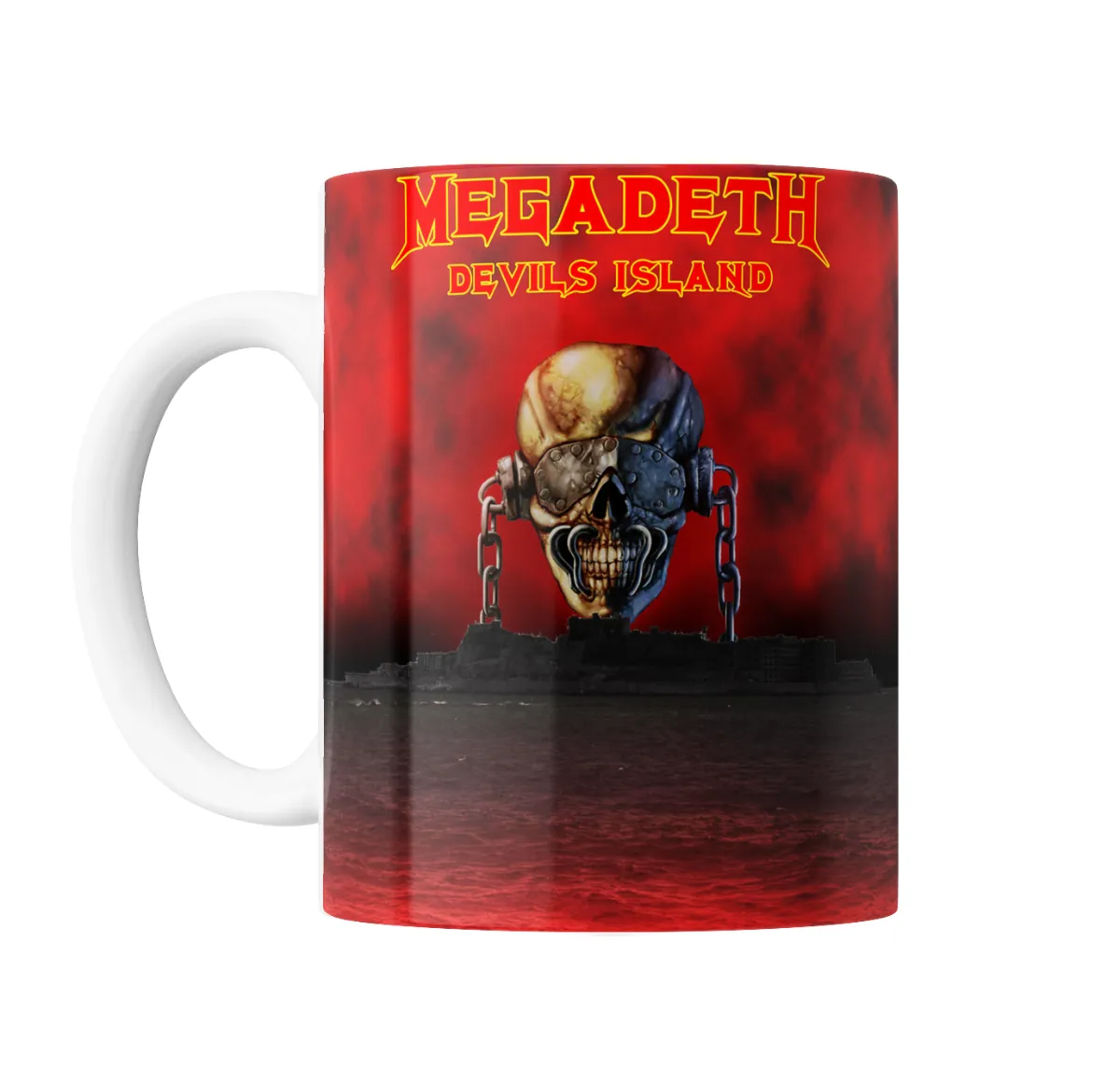 Taza de Cerámica Megadeth Devils Island - vista 2