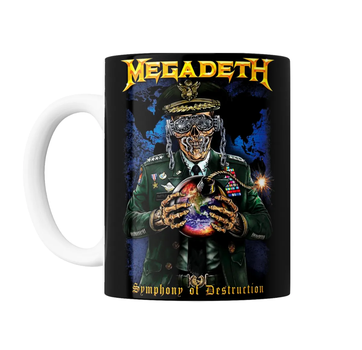 Taza de Cerámica Megadeth Symphony of Destruction - vista 2