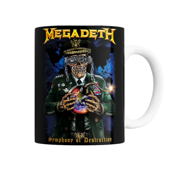 Taza de Cerámica Megadeth Symphony of Destruction
