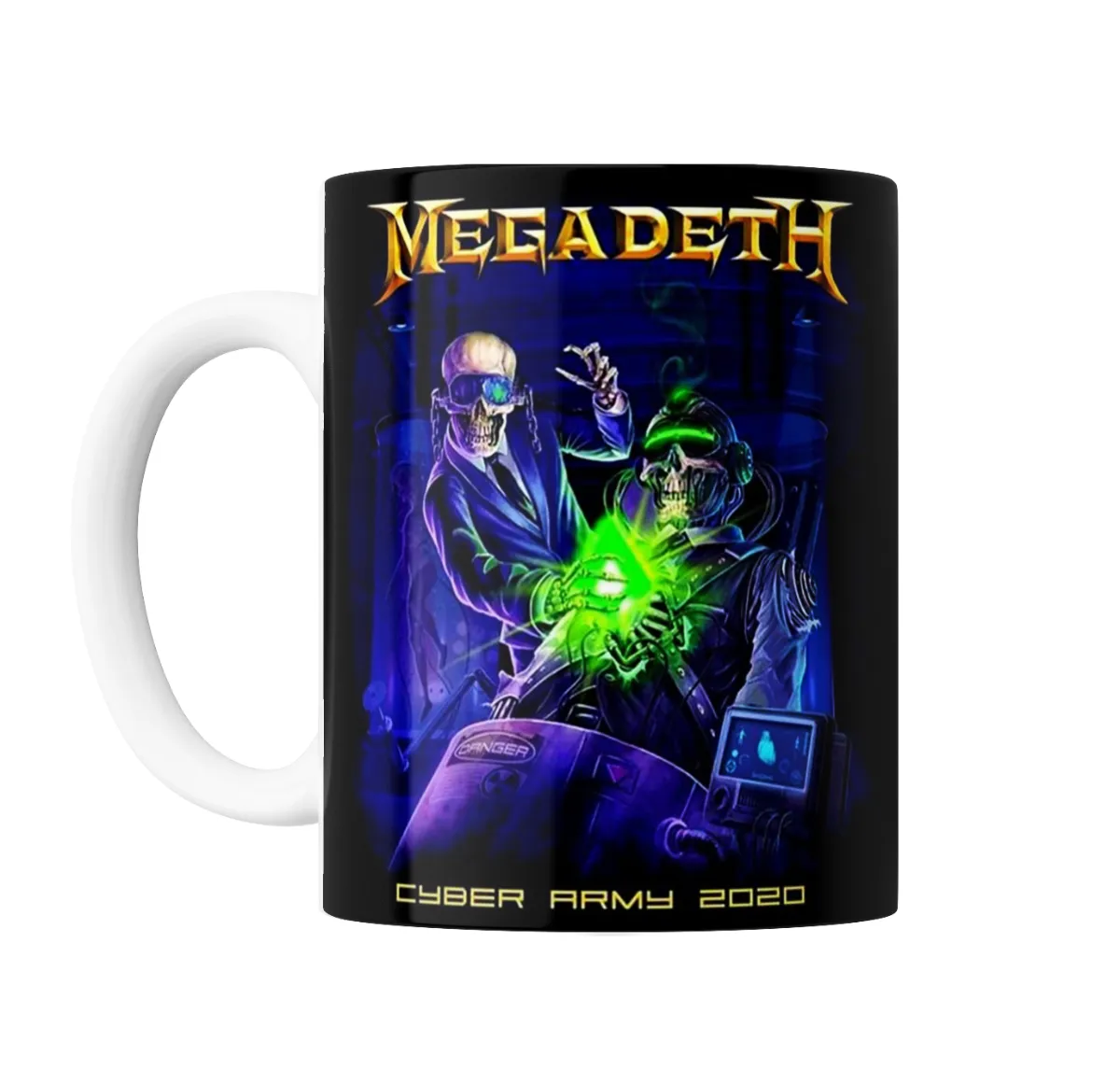 Taza de Cerámica Megadeth Cyber Army 2020 - vista 2