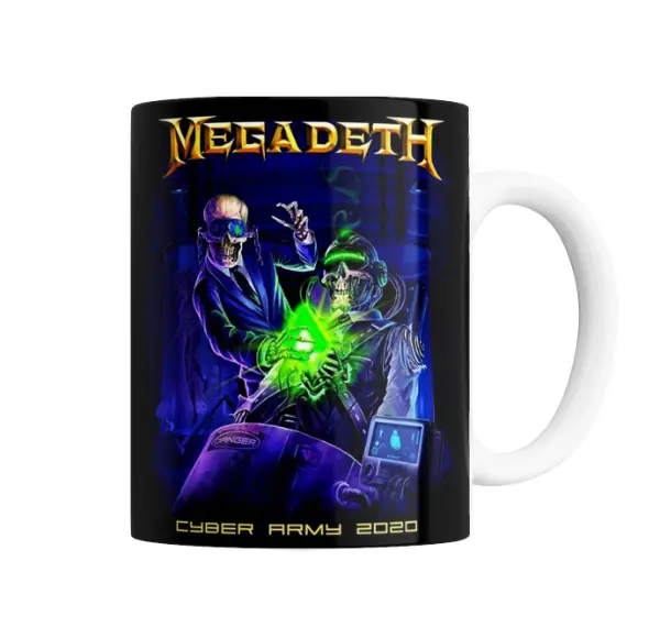 Taza de Cerámica Megadeth Cyber Army 2020