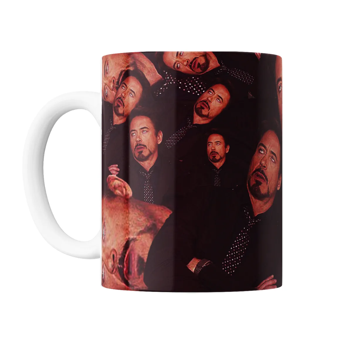 Taza de Cerámica Marvel Tony Stark Meme Cara de Aburrido - vista 2
