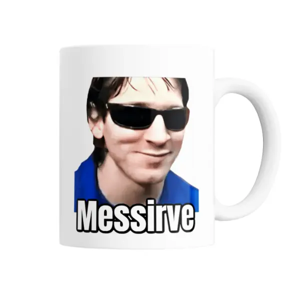 Taza de Cerámica Messirve Meme Lentes de Sol