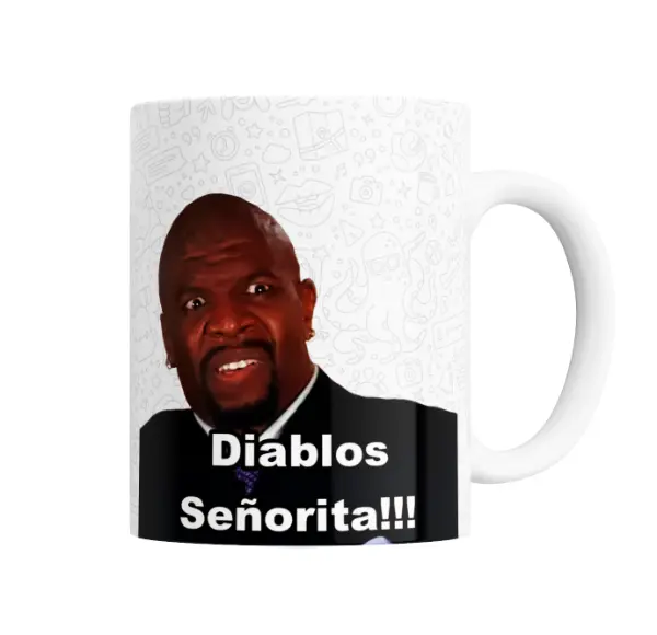 Taza de Cerámica Meme Diablos Señorita