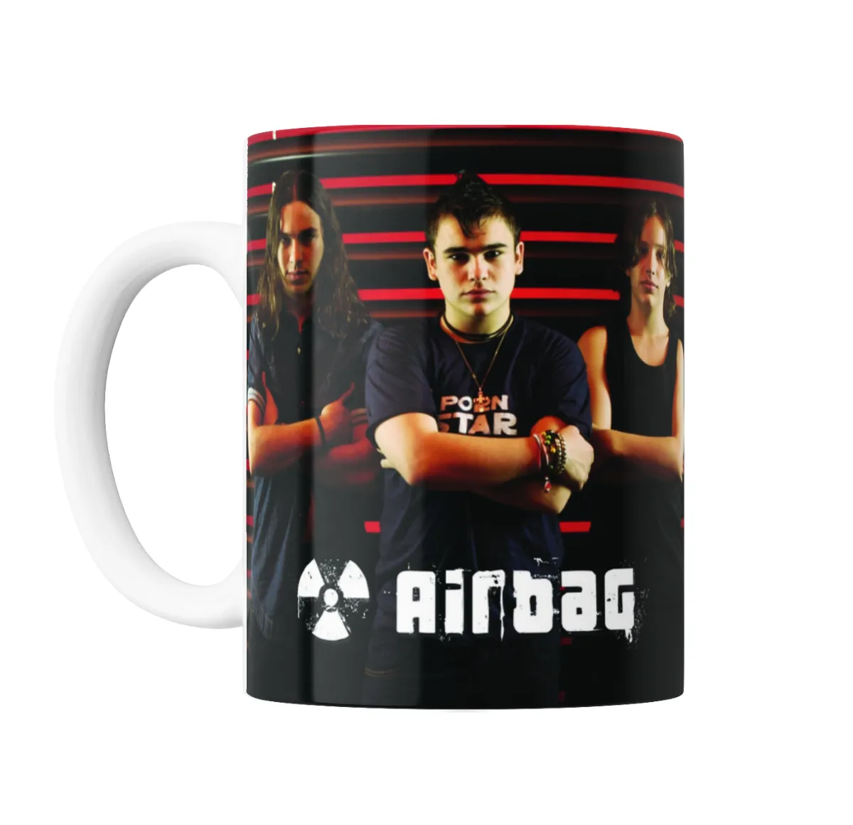 Taza de Cerámica Airbag Banda Foto Grupal - vista 2