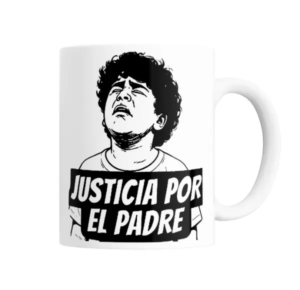 Taza de Cerámica Meme Justicia por el Padre