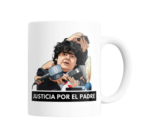 Taza de Cerámica Justicia por el Padre Meme Prensa