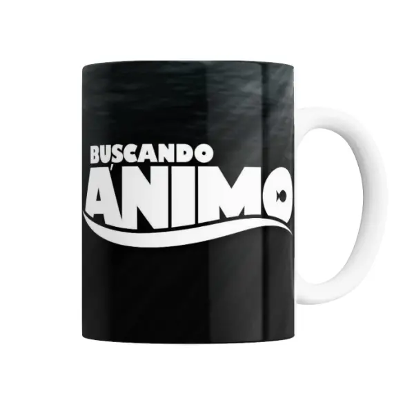 Taza de Cerámica Buscando Ánimo