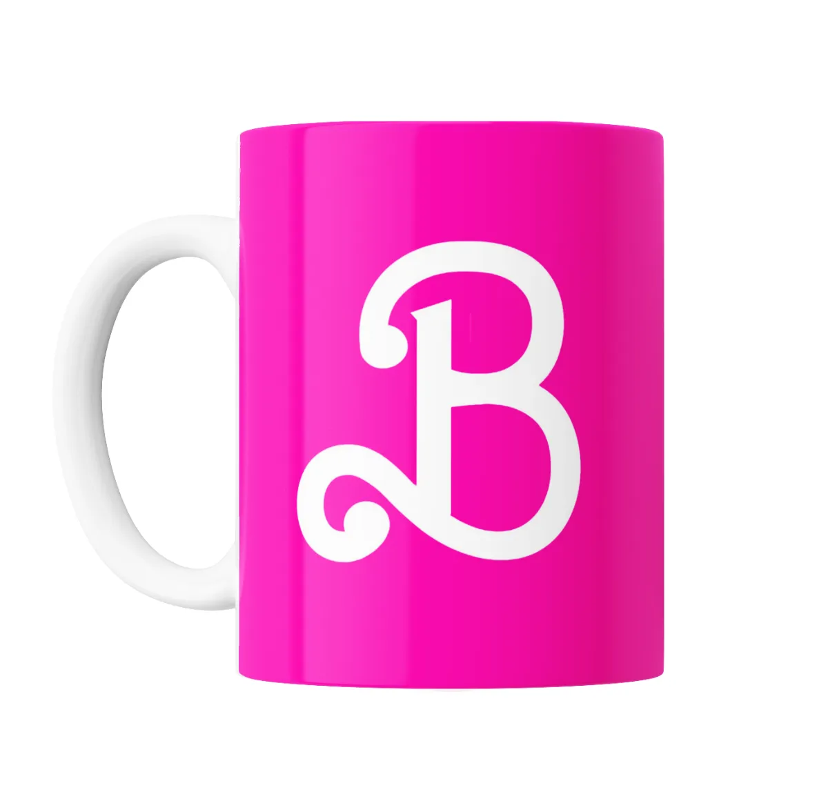 Taza de Cerámica Barbie Logo Rosa - vista 2