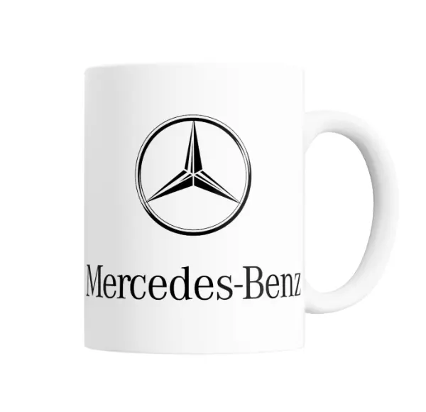 Taza de Cerámica Mercedes Benz Logo Estrella
