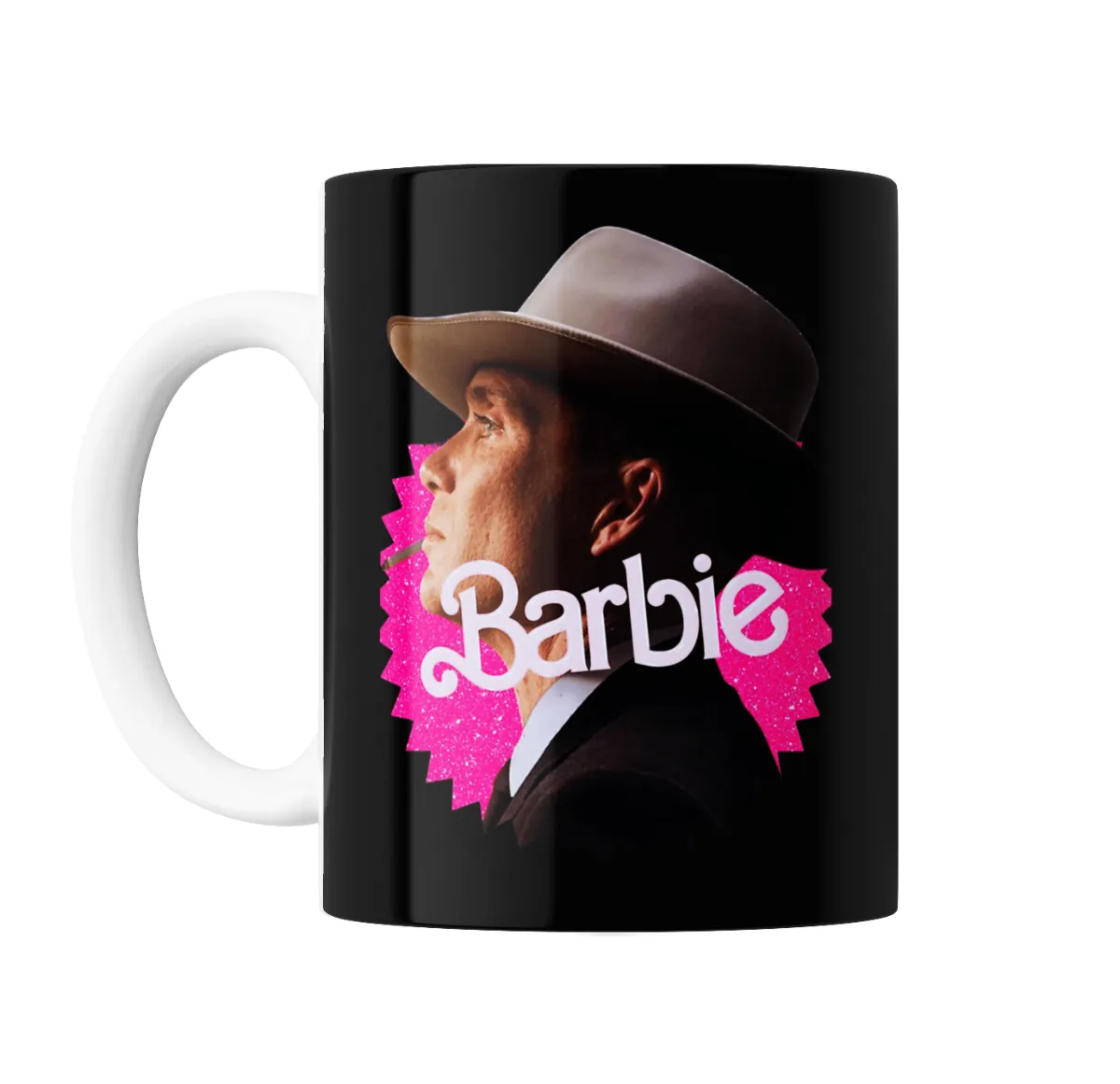 Taza de Cerámica Barbie Hombre de Sombrero y Cigarrillo - vista 2
