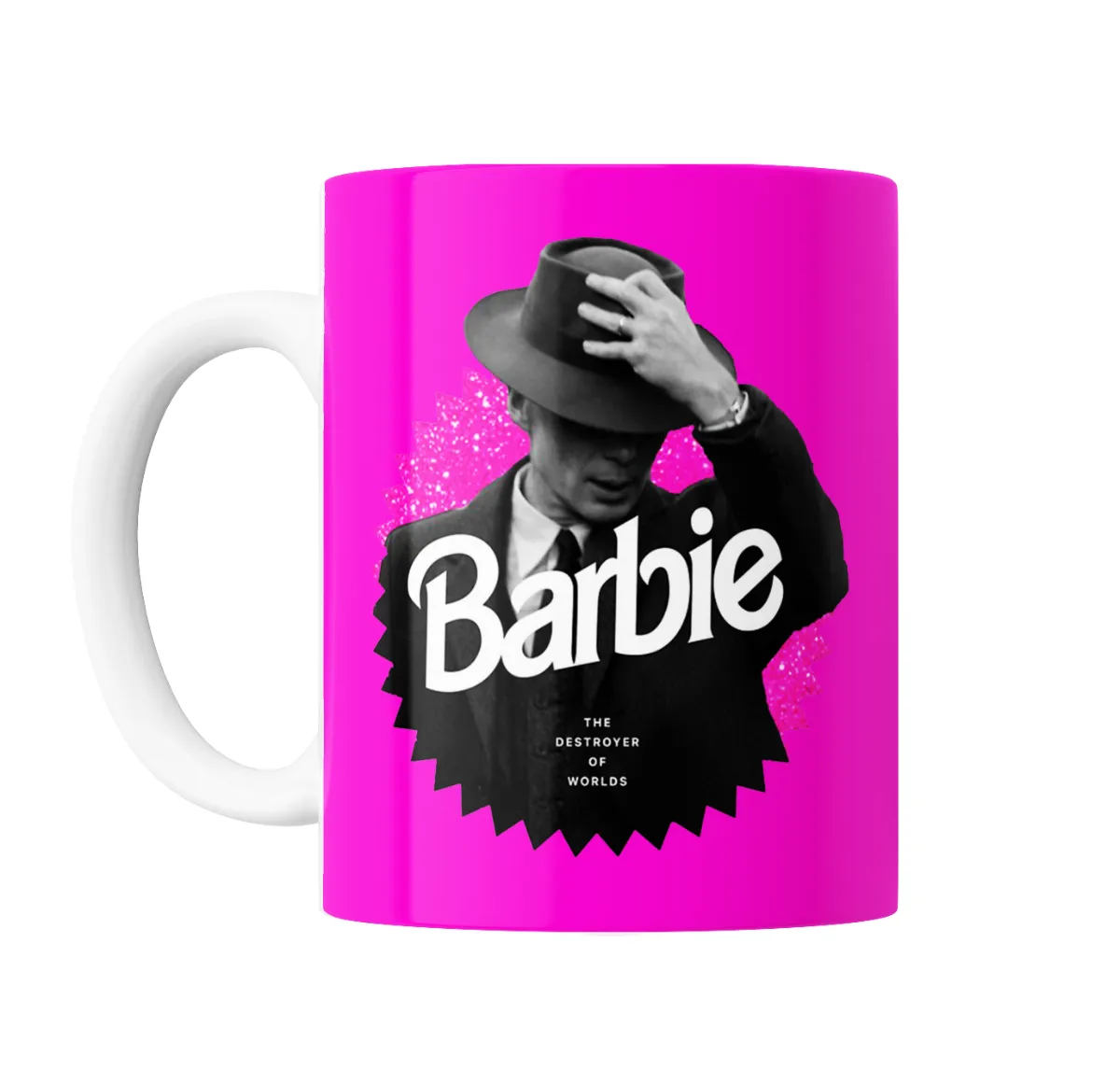 Taza de Cerámica Barbie Barbenheimer The Destroyer of Worlds - vista 2