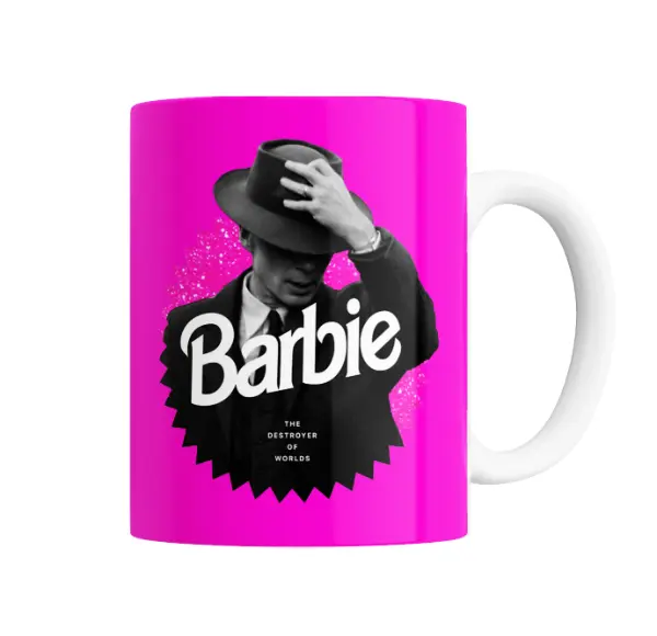 Taza de Cerámica Barbie Barbenheimer The Destroyer of Worlds