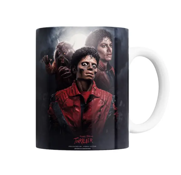 Taza de Cerámica Michael Jackson Thriller Zombie
