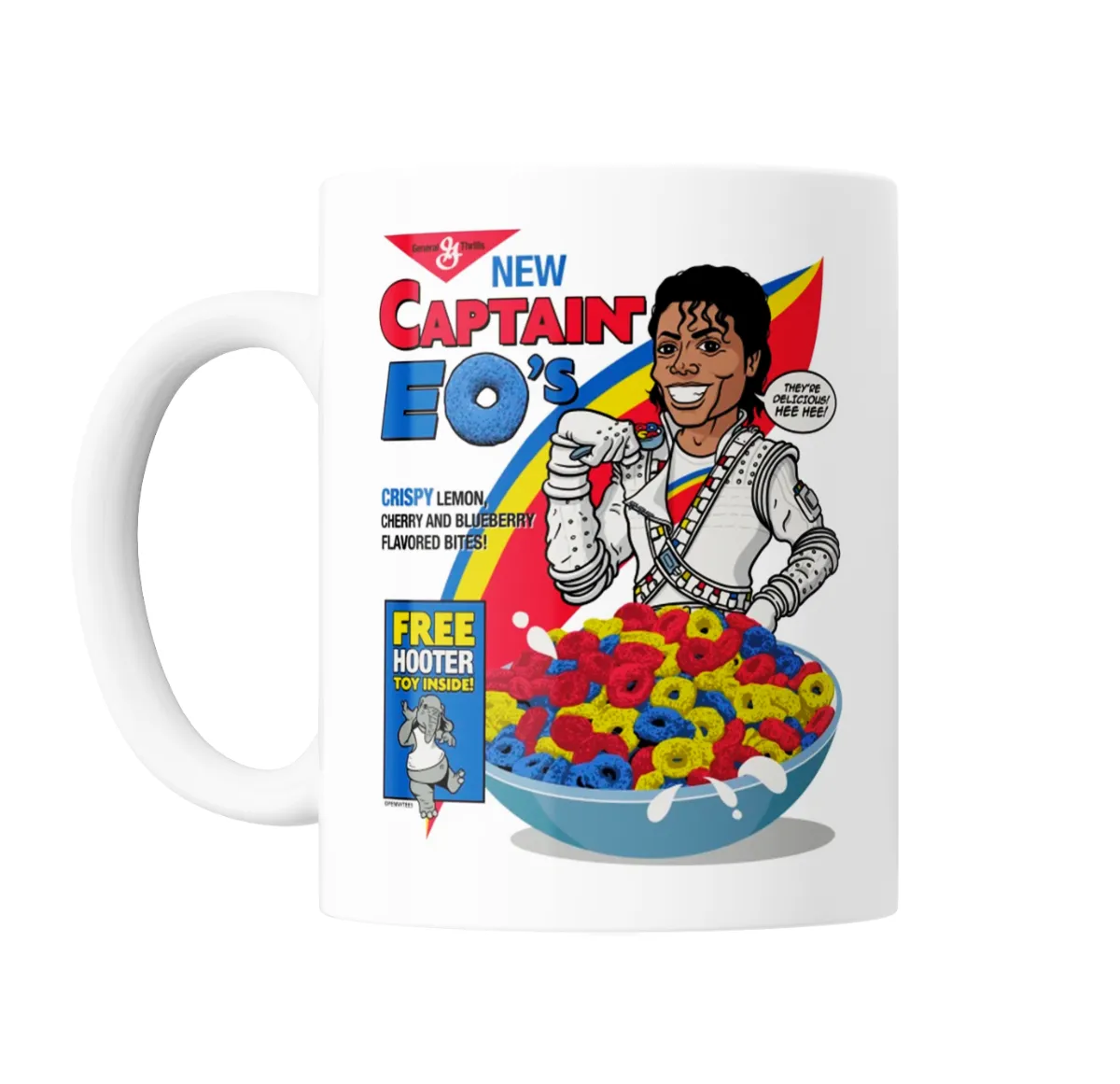 Taza de Cerámica Michael Jackson Captain EO's Cereal - vista 2