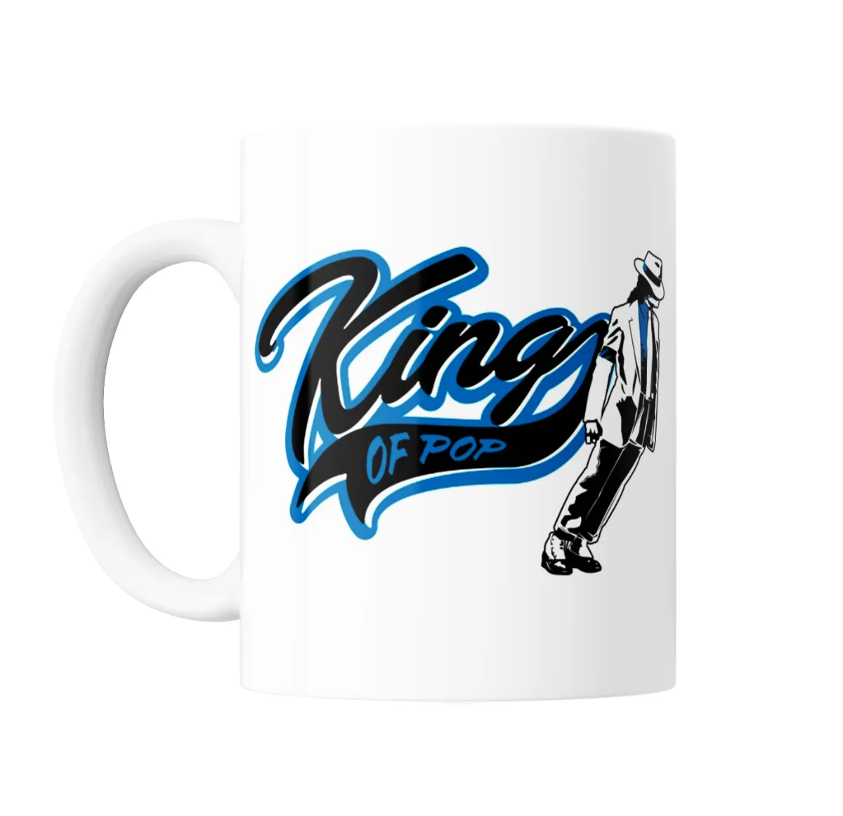 Taza de Cerámica Michael Jackson King of Pop Moonwalk - vista 2