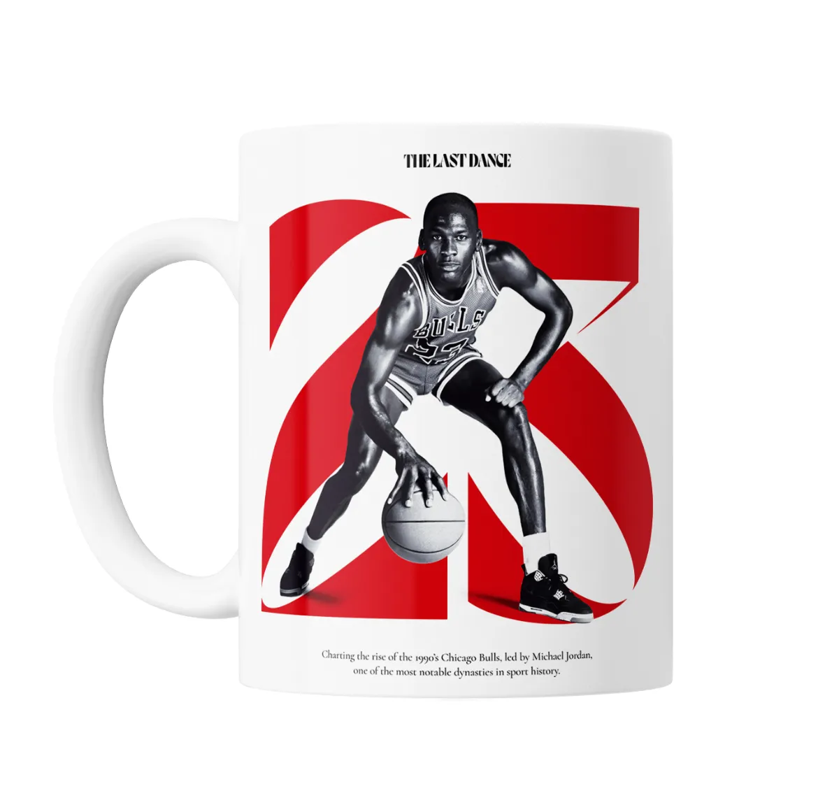 Taza de Cerámica Michael Jordan The Last Dance Chicago Bulls 23 - vista 2