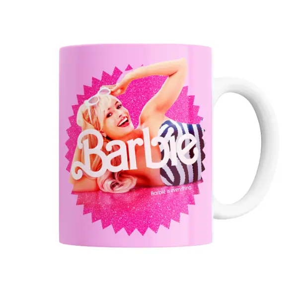 Taza de Cerámica Barbie Película Diseño Rosa Is Everything