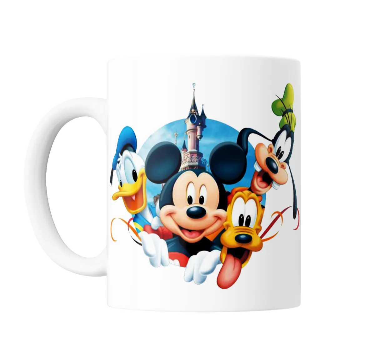 Taza de Cerámica Mickey Mouse Donald Goofy y Pluto - vista 2