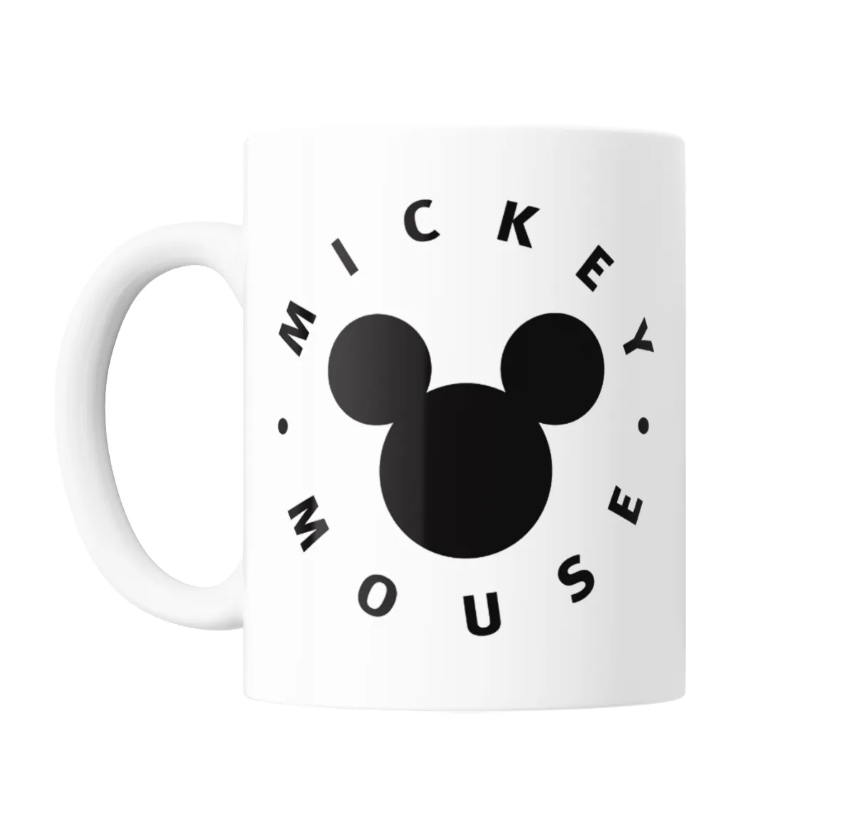 Taza de Cerámica Mickey Mouse Logo Circular - vista 2