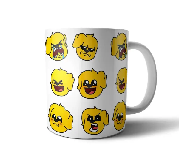 Taza de Cerámica Mikecrack Emojis Expresiones