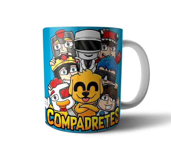 Taza de Cerámica Compadretes Streamers