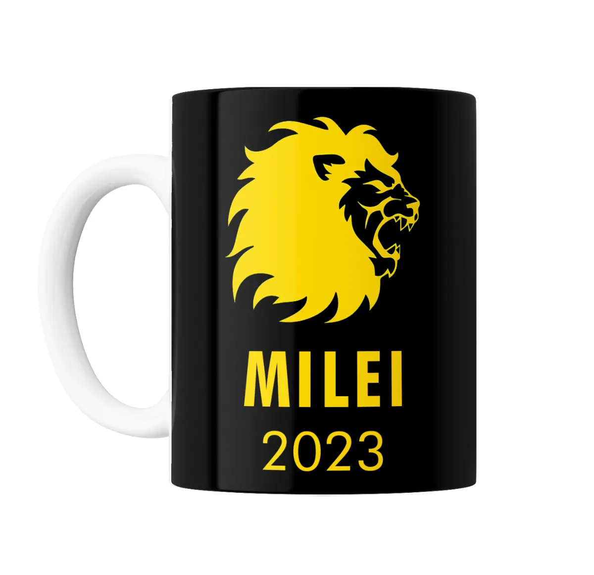 Taza de Cerámica Milei León 2023 - vista 2