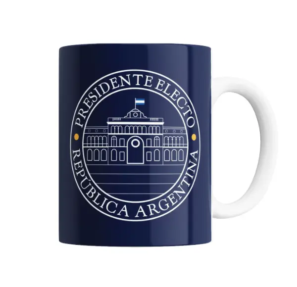 Taza de Cerámica Presidente Electo República Argentina